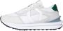 Mikakus Barcelona Witte Groene Sneakers 018 Garden Gray Unisex - Thumbnail 1