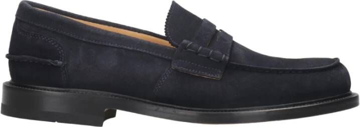 Mille885 Blauwe Mocassin Sandalen