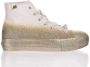 Mi era Gouden Glitter Platform Sneakers - Thumbnail 1