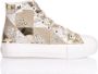 Mimanera Gouden Platform Sneakers voor Vrouwen Multicolor Dames - Thumbnail 1