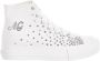 Mi era Witte Platform Sneakers met Swarovski Kristallen - Thumbnail 1