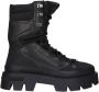 Misbhv Buty damskie The Ibiza Boot 3121Bw108 Monogram Zwart Dames - Thumbnail 14