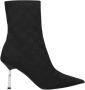 Misbhv Monogram Kniehoge Laarzen in Zwart Black Dames - Thumbnail 1