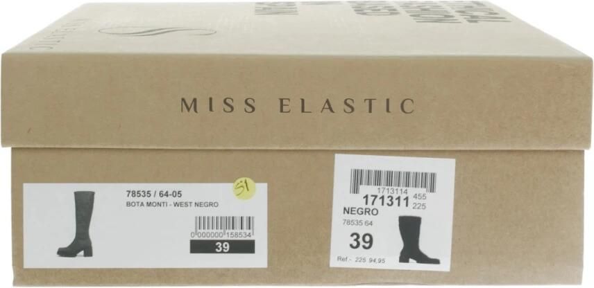 MISS ELASTIC MISS ELASTI 64 Zwart - Foto 7