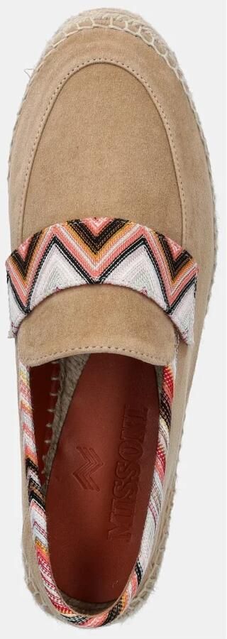 Missoni Viscose Blend Espadrilles With Zigzag Pattern in beige - Foto 3