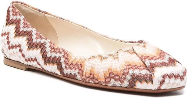 Missoni Bruine Ballet Flats Schoenen - Foto 2
