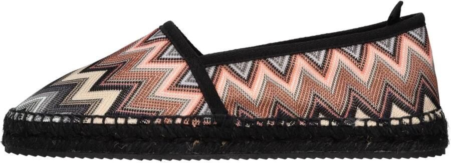 Missoni Espadrilles van zigzaggend stof