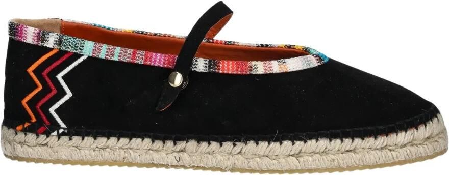 Missoni Viscose-Blend Espadrilles With Zigzag Pattern in zwart