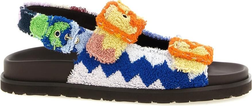 Missoni Zigzag Terry Sandalen