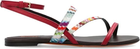 Missoni Sandalen met Lurex Draad