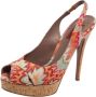 Missoni Pre-owned Fabric sandals Multicolor Dames - Thumbnail 1