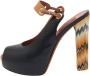 Missoni Pre-owned Leather sandals Black Dames - Thumbnail 1