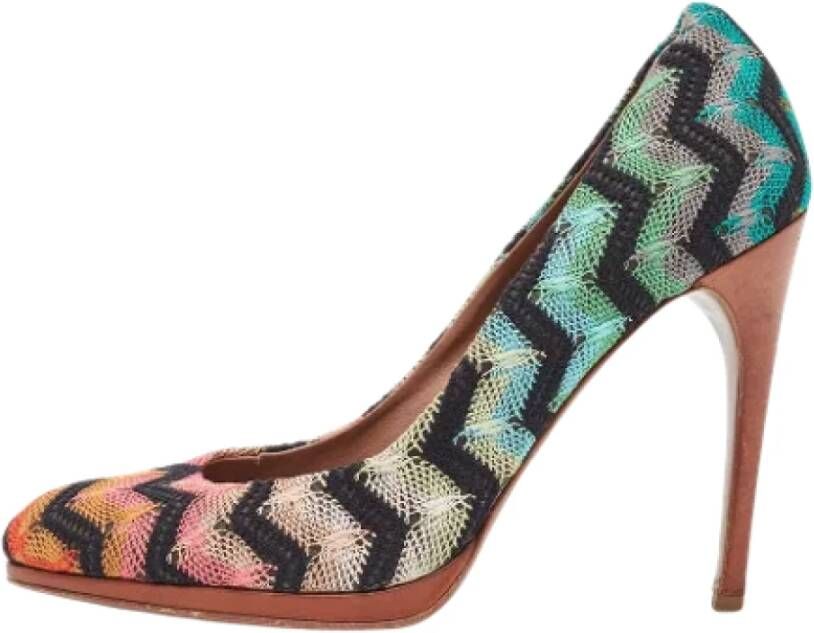 Missoni Pre-owned Mesh heels Multicolor Dames