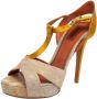 Missoni Pre-owned Satin sandals Multicolor Dames - Thumbnail 1