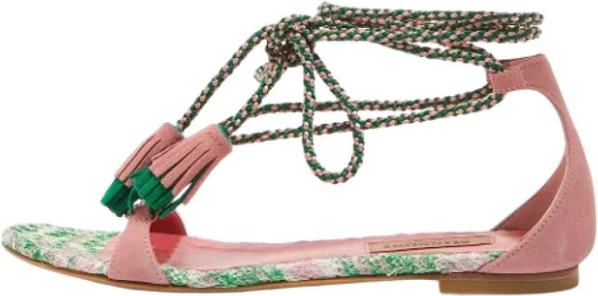 Missoni Pre-owned Suede sandals Multicolor Dames