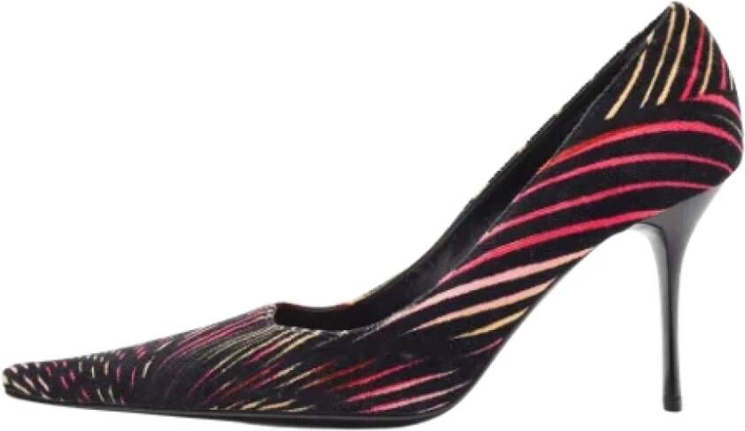 Missoni Pre-owned Velvet heels Multicolor Dames