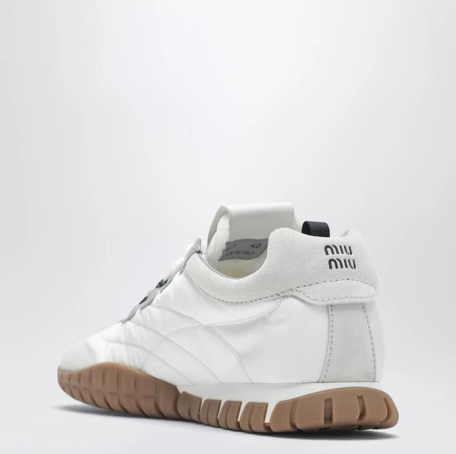 Miu Allacciate Sneakers - Foto 2