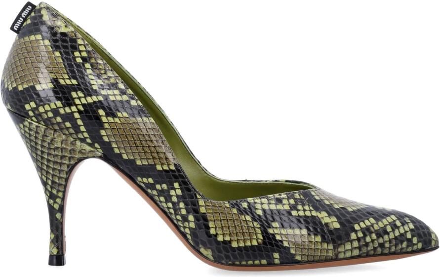 Miu Ayers leren pumps
