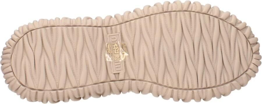Miu Instapmodel Damesneakers met Strass Detail Beige Dames - Foto 3