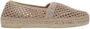 Miu Beige Gehaakte Espadrilles - Thumbnail 1