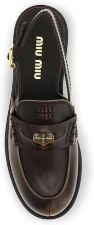 Miu Bos Taurus Slip-On Loafers - Foto 2