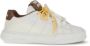 Miu Dubbele-Veters Leren Sneakers - Thumbnail 1