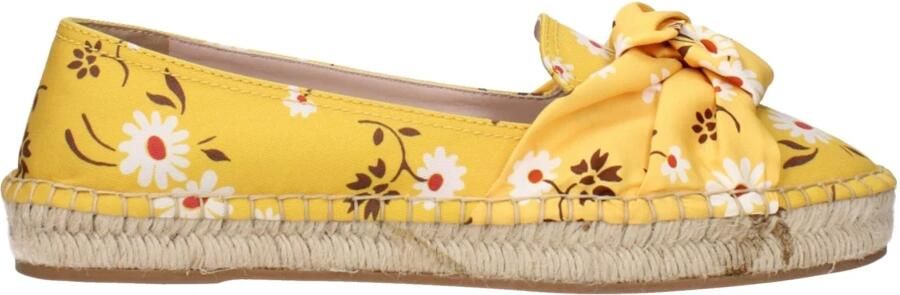 Miu Bloemen Slip-On Espadrilles Yellow Dames - Foto 2