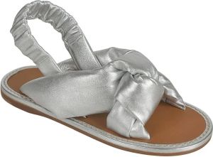 Miu Flat Sandals Grijs Dames