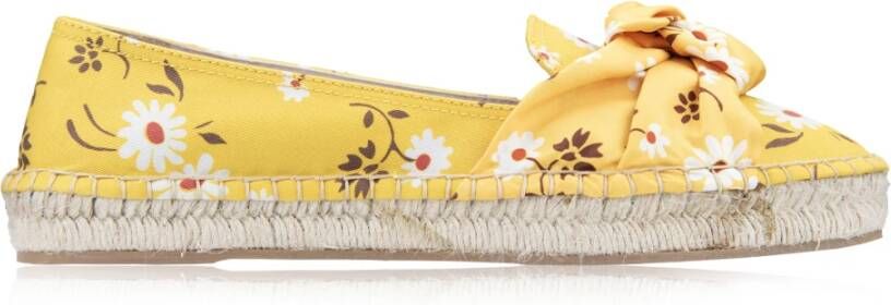 Miu Floral Slip-On Espadrilles