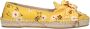 Miu Bloemen Slip-On Espadrilles Yellow Dames - Thumbnail 3