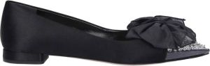 Miu Klassieke Glitter Ballerina`s Zwart Dames