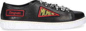 Miu Lage Top Kalfsleren Sneaker Zwart Dames