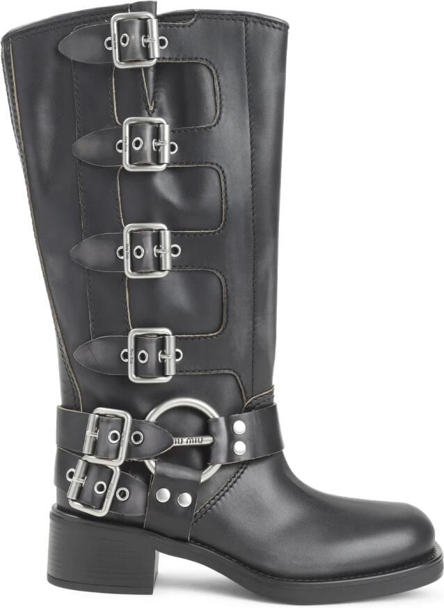 Miu Leren laarzen - Foto 2