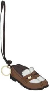 Miu Leren Loafer Sleutelhanger