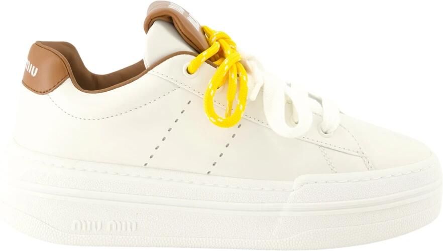 Miu Leren Sneakers