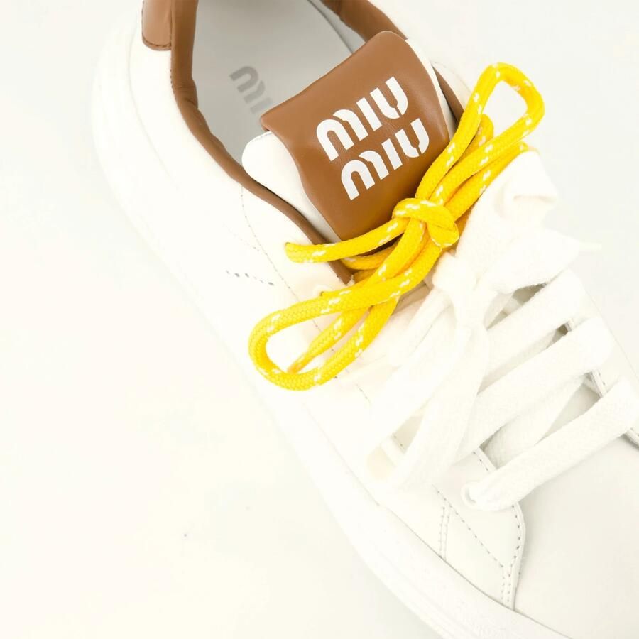 Miu Leren Sneakers - Foto 2