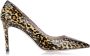 Miu Luipaardprint Puntige Slip-On Pumps Multicolor Dames - Thumbnail 1