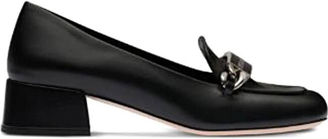 Miu Luxe leren pumps voor vrouwen