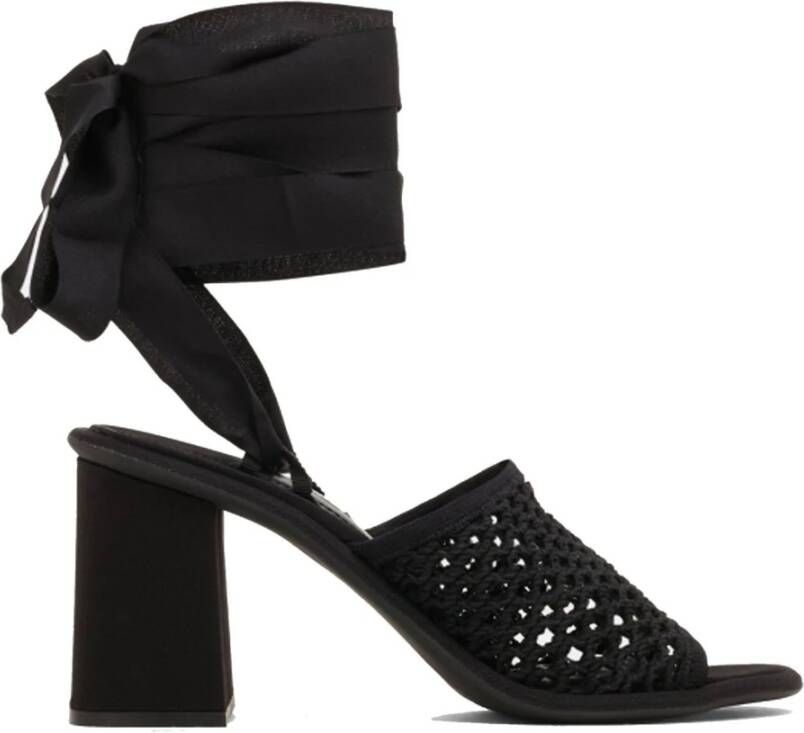 Miu Macramé Sandalen