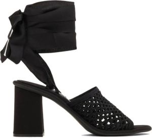 Miu Macrame Sandals Zwart Dames