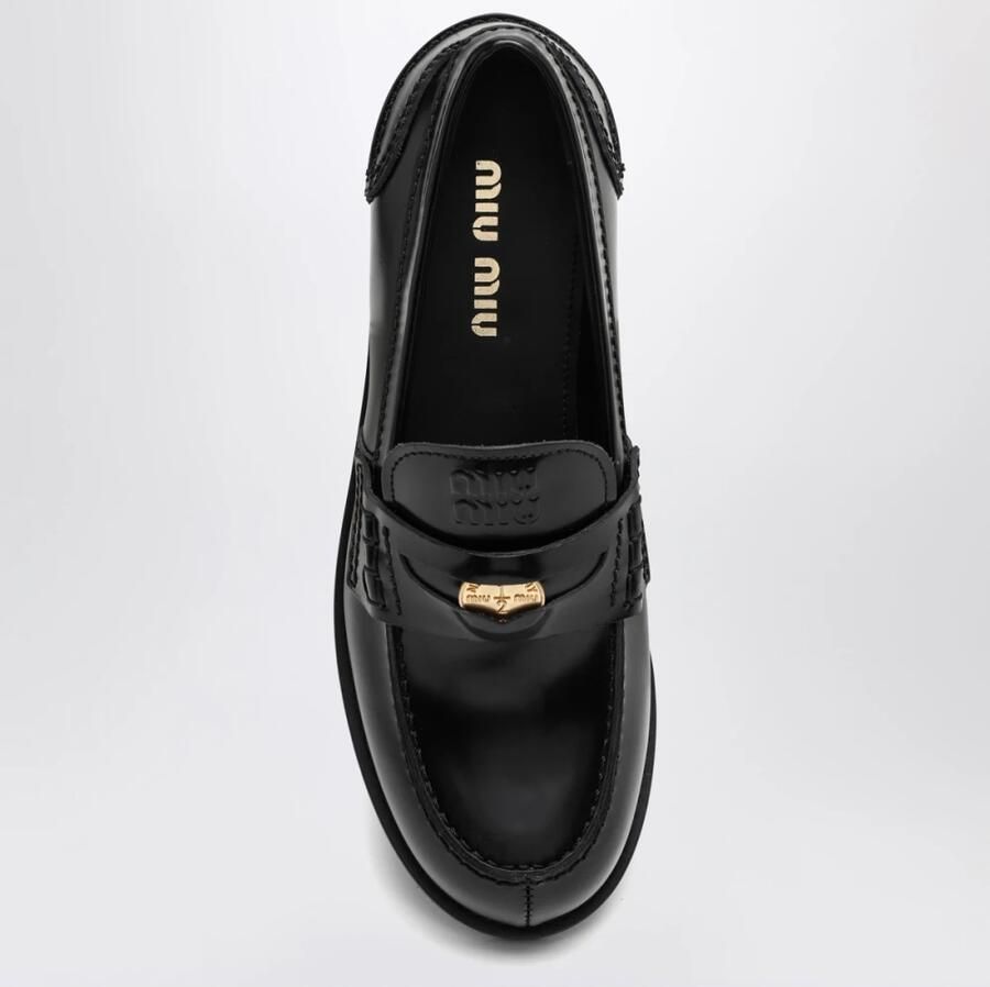 Miu Boots & laarzen Loafers in zwart - Foto 4