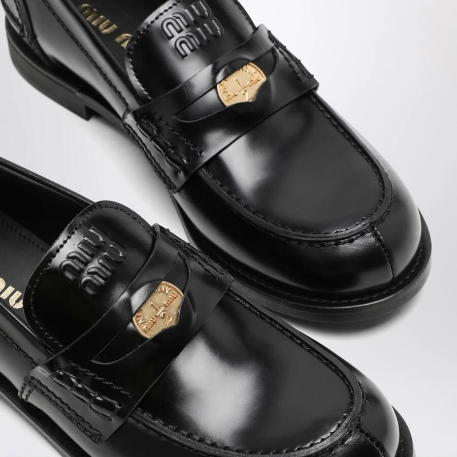 Miu Boots & laarzen Loafers in zwart - Foto 3