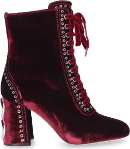 Miu Muskat Stiefeletten t Rood Dames