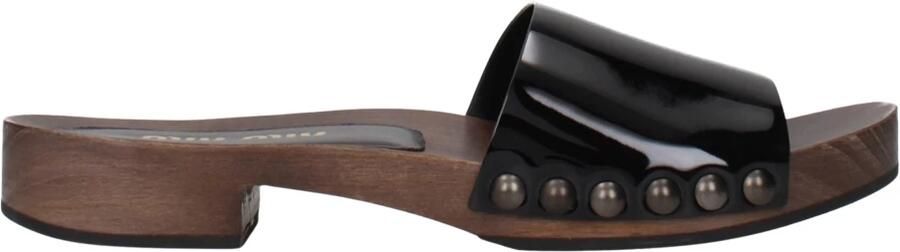 Miu Patent Leren Klompen