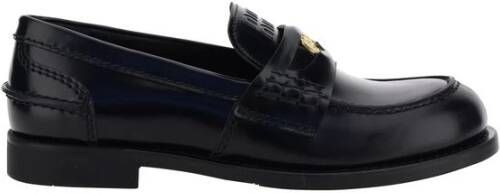 Miu Penny Loafers met munt detail