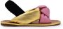 Miu Platte sandalen Yellow Dames - Thumbnail 1