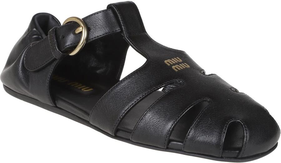 Miu Platte Sandalen - Foto 2