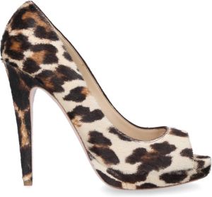 Miu Pompen Beige Dames