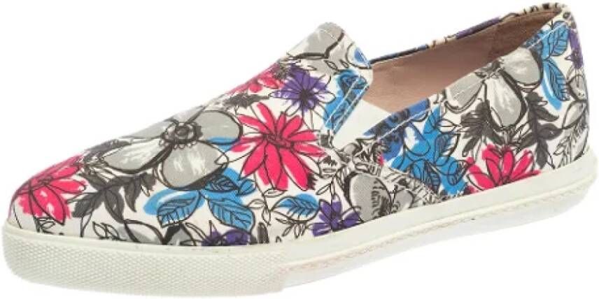 Miu Pre-owned Canvas flats Multicolor Dames