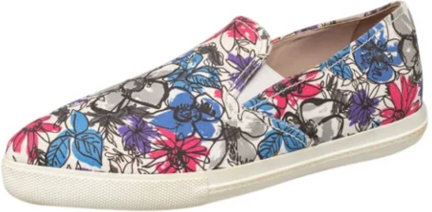 Miu Pre-owned Canvas sneakers Multicolor Dames